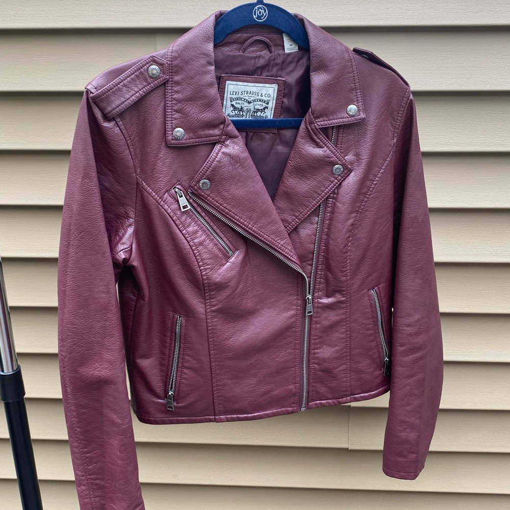 Levi’s Faux Leather Moto Jacket